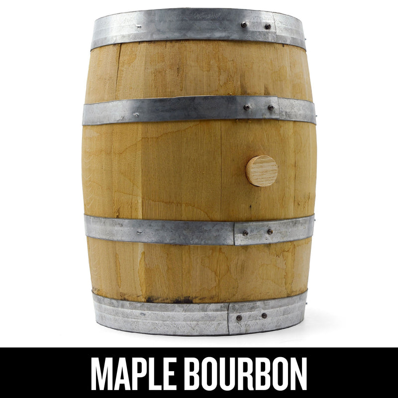10 Gallon Used Maple Bourbon Barrel
