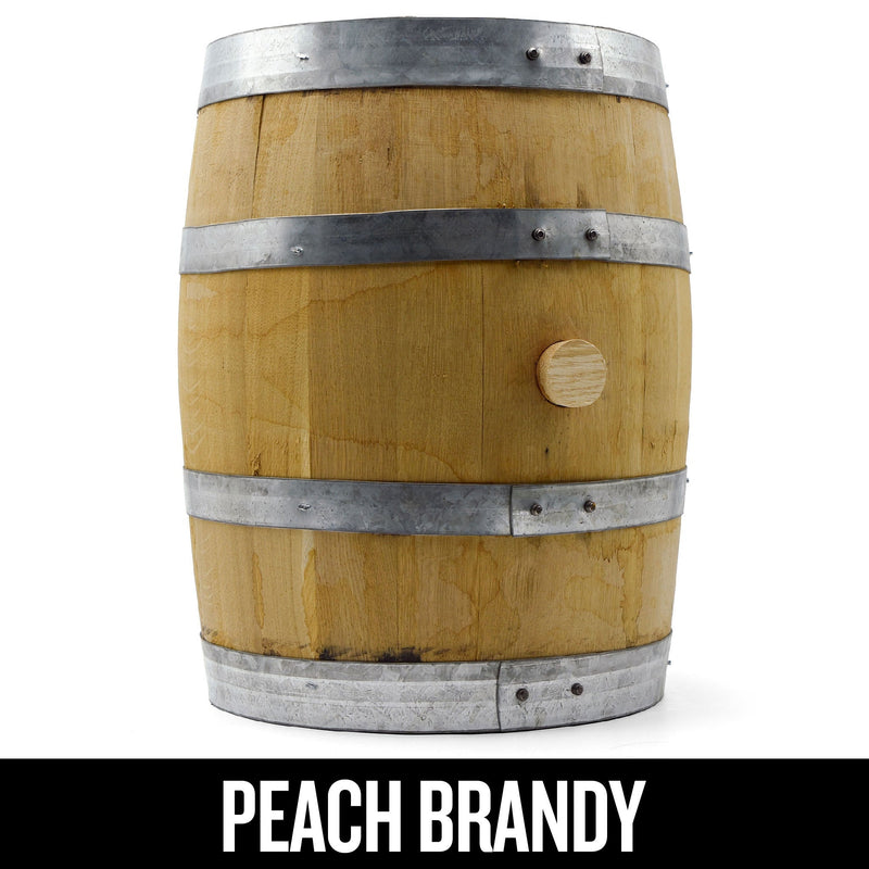 15 Gallon Used Peach Brandy Barrel