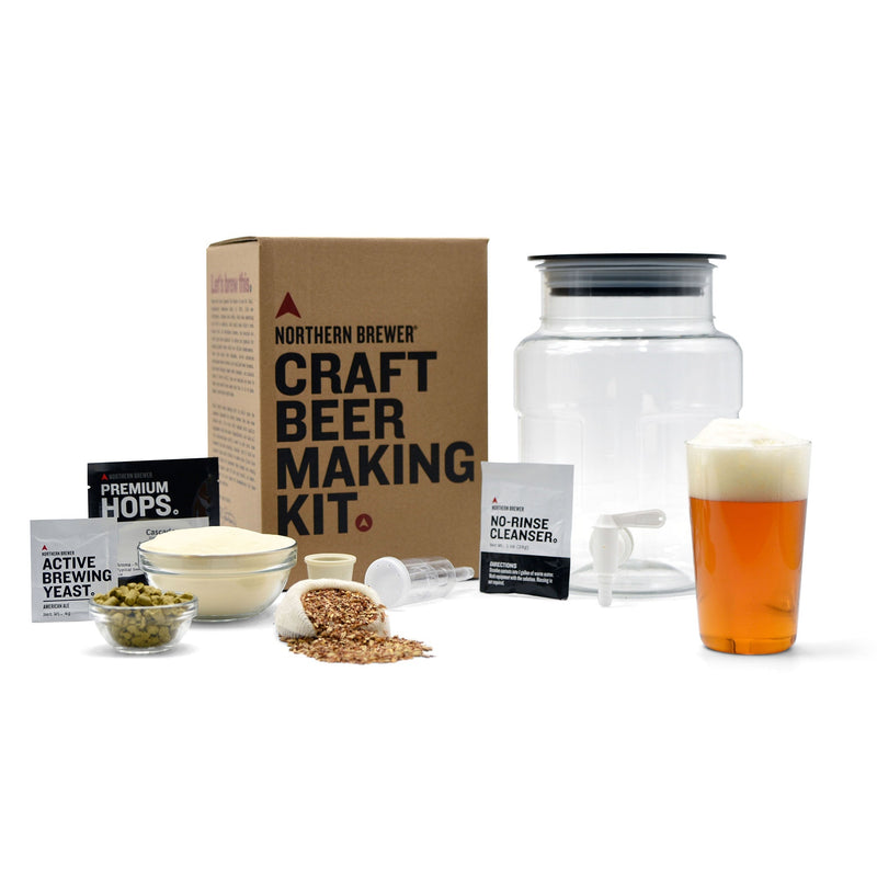 Essential Pale Ale Beer Making Kit & all of its contents