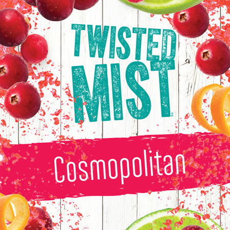 Label for Cosmopolitan Wine Cocktail Recipe Kit