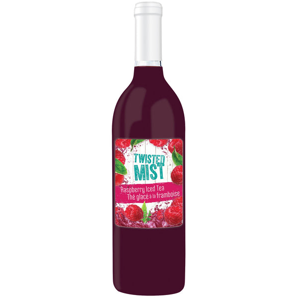 Bottle of Raspberry Ice Tea Wine Cocktail Recipe Kit