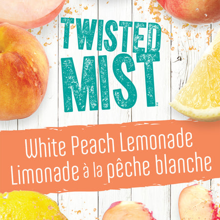 Label for White Peach Lemonade Wine Cocktail Recipe Kit