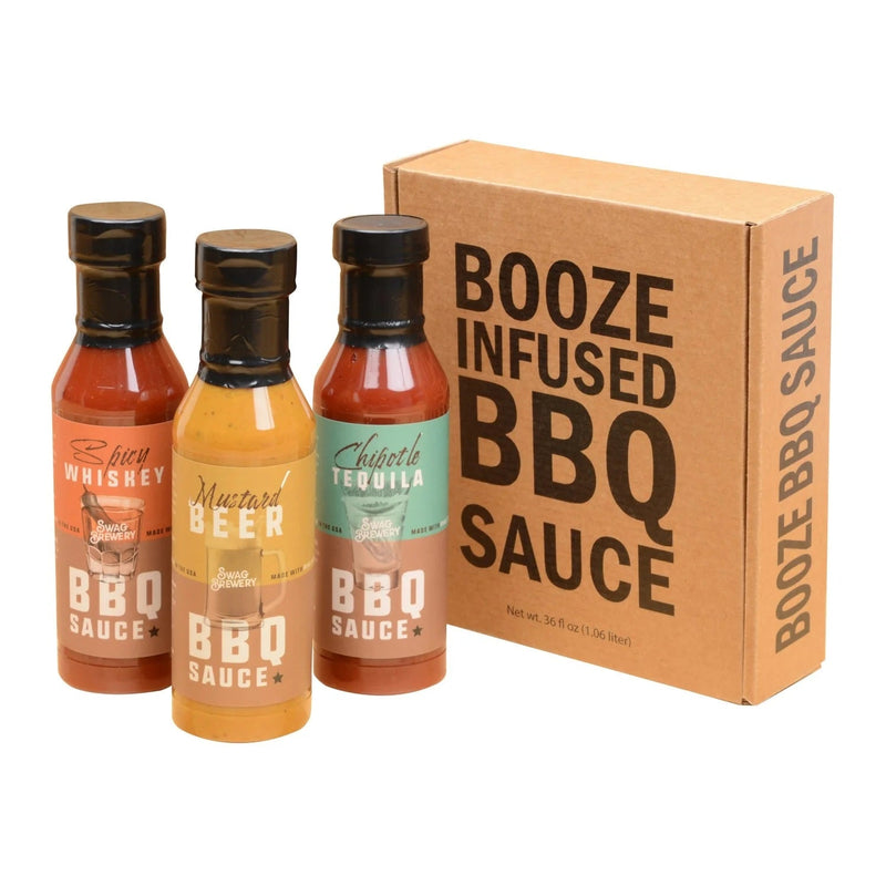 Booze Infused BBQ Sauce Gift Set