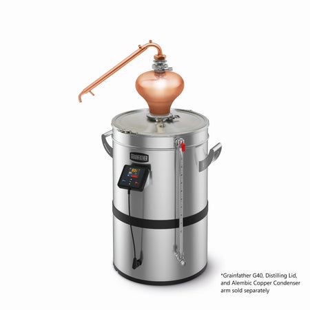 Grainfather G40 w/ Distilling Lid and Alembic Condenser
