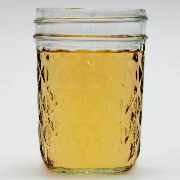 NB Artisanal Sack Sweet Mead in a mason jar