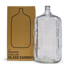 6 Gallon Glass Carboy Fermenter with Shipping Container