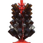 90 Bottle Drying Tree with Rotating Base almost entirely in use