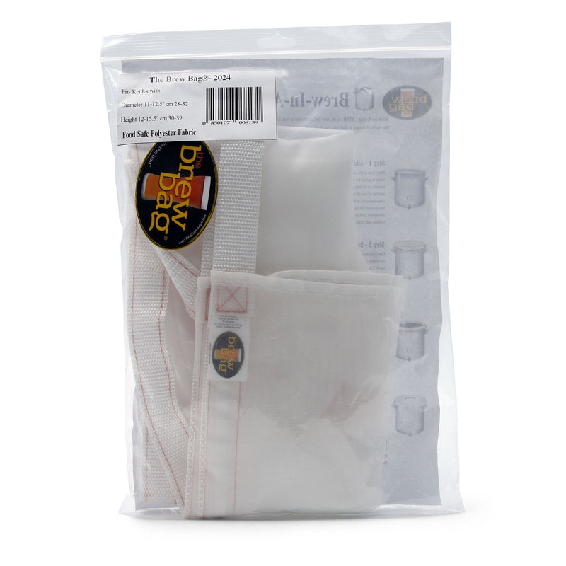 The packaging for the reusable brew bag