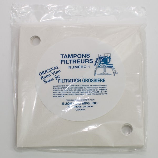 Number 1 super jet filters in their bag