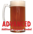 German Alt homebrew with an All-Grain caution in red text: 