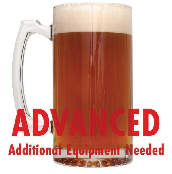 German Alt homebrew with an All-Grain caution in red text: "Advanced, additional equipment needed"