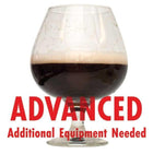 Bourbon Barrel Porter homebrew with an All Grain warning: 