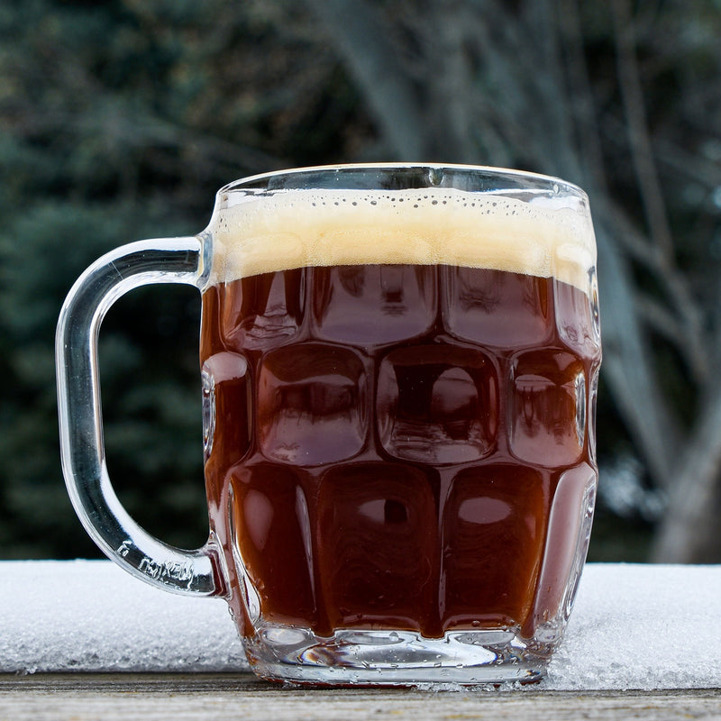 Northernator Doppelbock Lager in a glass