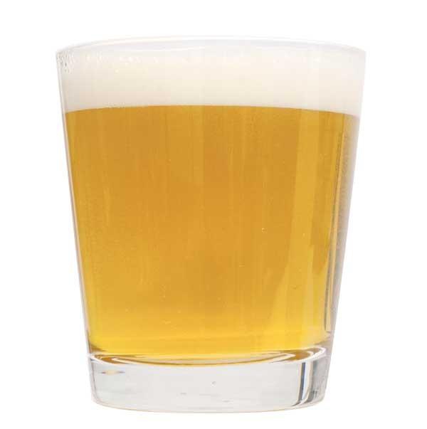 Cream ale in a short glass
