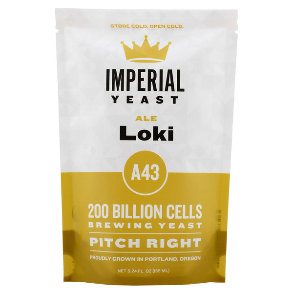 imperial norwegian ale loki kveik liquid yeast pack