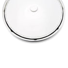 Close up of gasket of the plastic lid