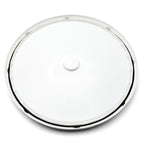 Undrilled Plastic Lid's underside