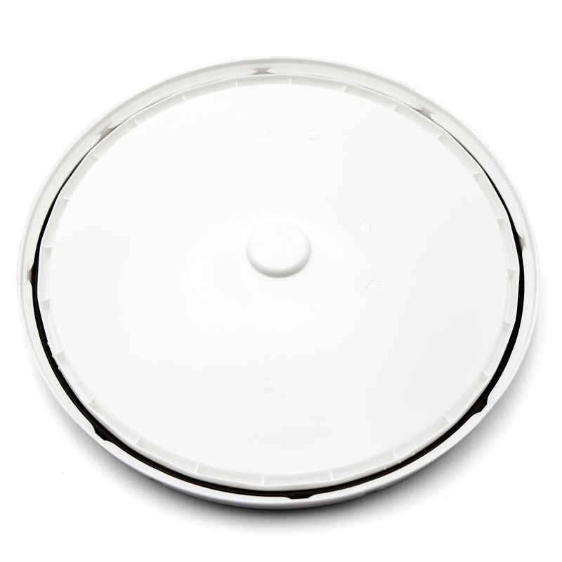 Undrilled Plastic Lid's underside