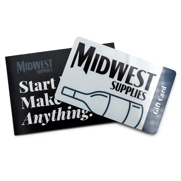 Midwest Supplies Gift Card and envelope