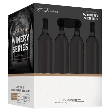 Italian Rosso Grande Eccellente Wine Kit - RJS En Primeur Winery Series box right side