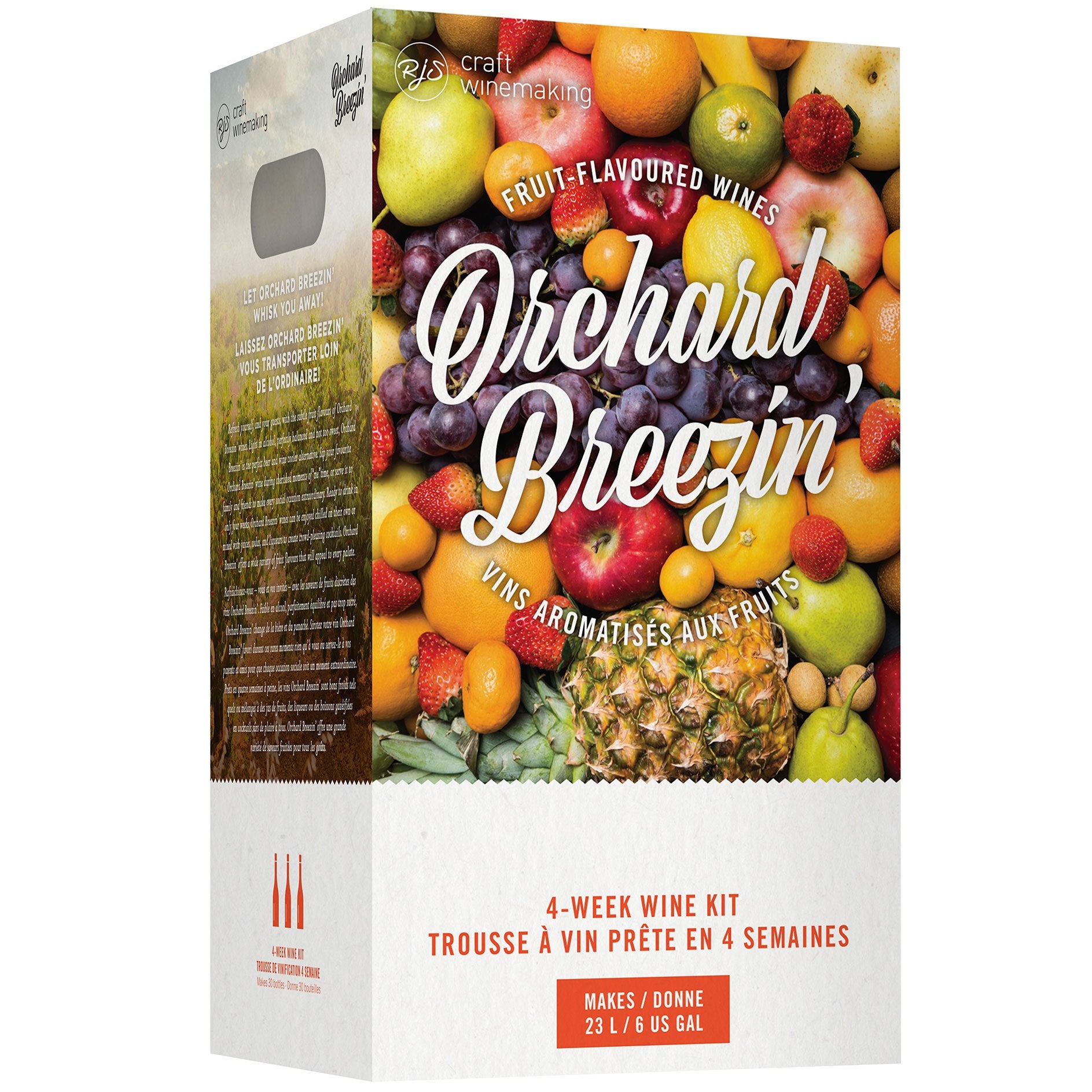 Peach Perfection Wine Cooler Kit - RJS Orchard Breezin' – Midwest