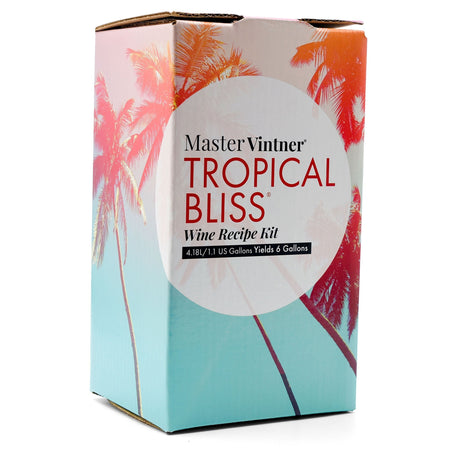 New! Wild Berry Zinfandel Blush Wine Kit - Master Vintner Tropical Bliss Box