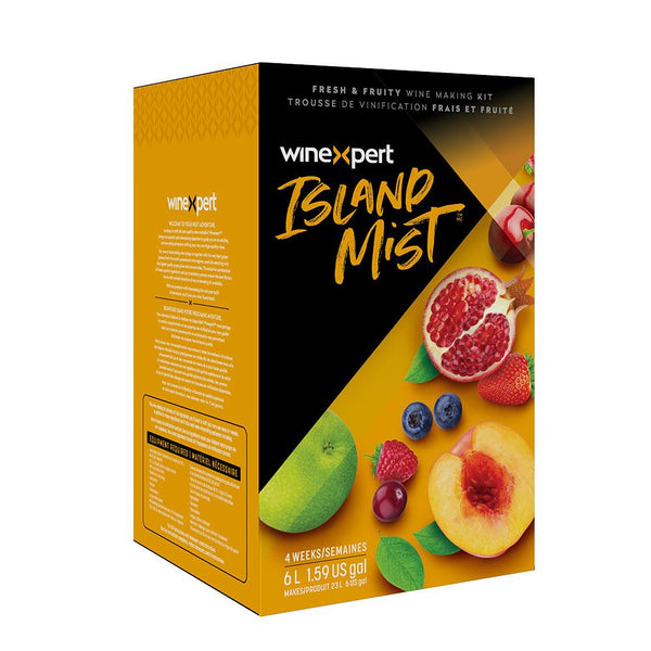 Pineapple Pear Pinot Grigio Wine Kit's box by Winexpert Island Mist