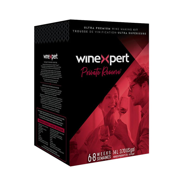 Napa Valley Stag Leap District Merlot with Skins Wine Kit box by Winexpert Private Reserve