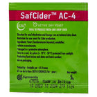 Frontside of SafCider™ AC-4 Dry Yeast (5g) packet.