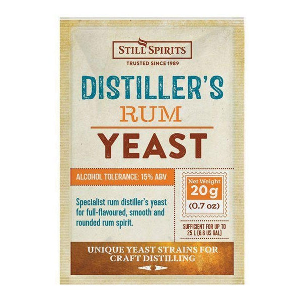 Distiller's Yeast Rum 20g - Still Spirit's Distiller's Range