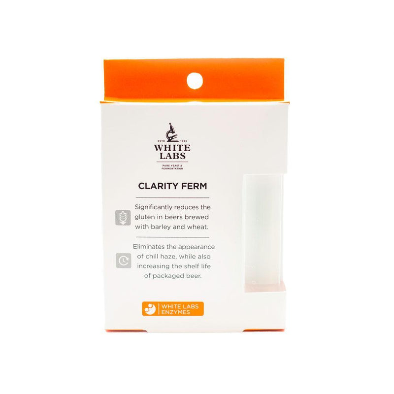 White Labs Clarity Ferm in its packaging