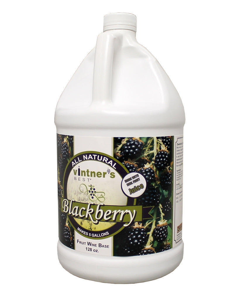 128-ounce jug of Vintner's Best® Blackberry Fruit Wine Base
