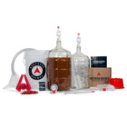 Deluxe Homebrewing Starter Kit with wort in the fermenter