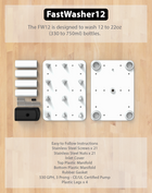 FastWasher12 Bottle Washer specs