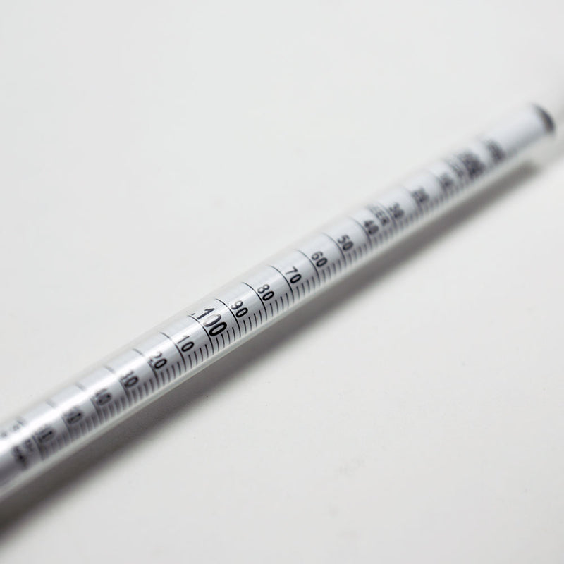 close-up of the precision range of the herculometer