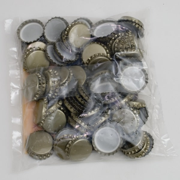 29mm European Bottle Caps - 100 Count