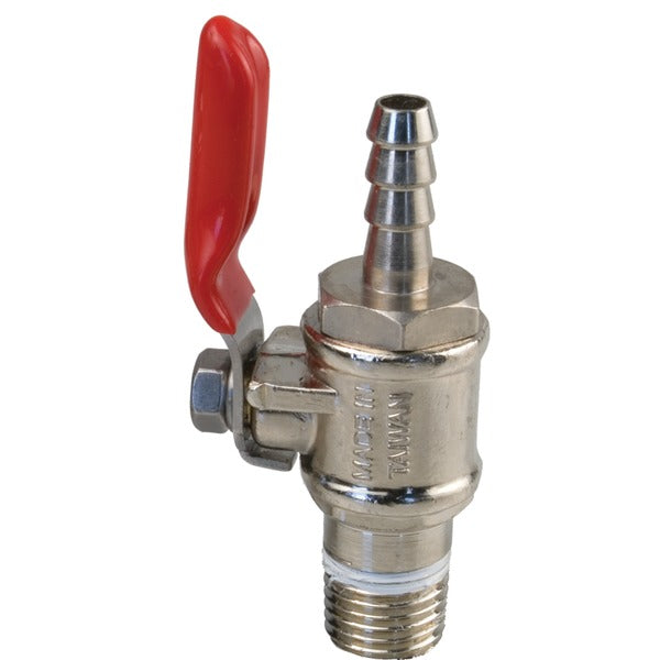 1/4-inch Barbed Shutoff Valve