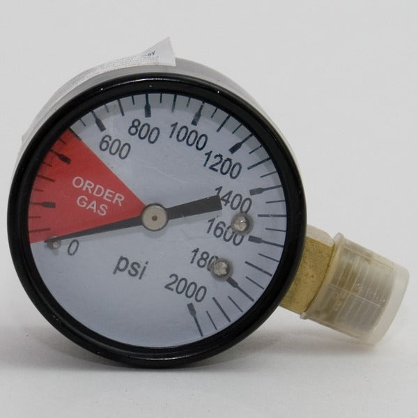 0-2000 PSI Gauge Left Thread regulator gauge