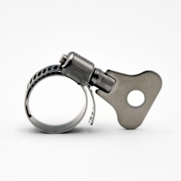 A 1/4-inch to 5/8-inch Turn Key Clamp