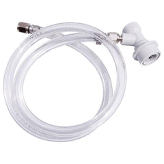 Kit Erogazione Birra Ball Lock - Linea 50 Cm In Silicone Con Rubinetto Picnic E Attacco Rapido - Per Home Brewing E Cornelius Keg