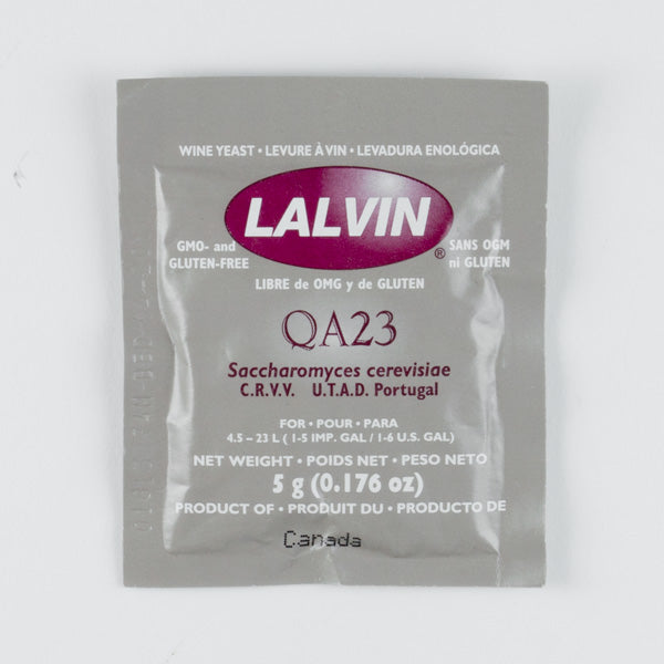 Lalvin QA23 White Wine Yeast sachet
