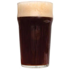 Dry Irish homebrew in a glass