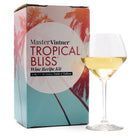 Peach Chardonnay Wine Kit - Master Vintner® Tropical Bliss® with glass