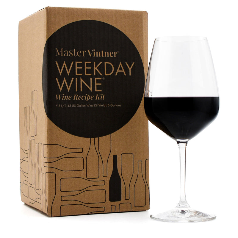 Master Vintner® Weekday Wine® Shiraz Wine in a glass.