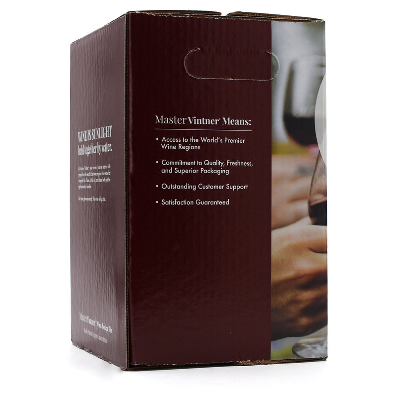 Cab Merlot Wine Kit - Master Vintner® Winemaker's Reserve® side of box