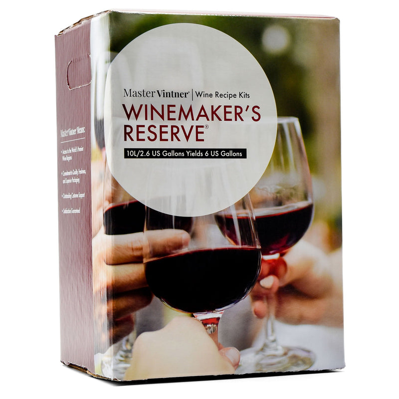 Italian Sangiovese Wine Kit box by Master Vintner Winemakers Reserve