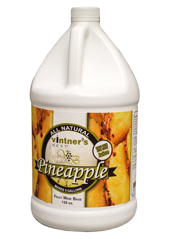128-ounce jug of Vintner's Best® Pineapple Fruit Wine Base