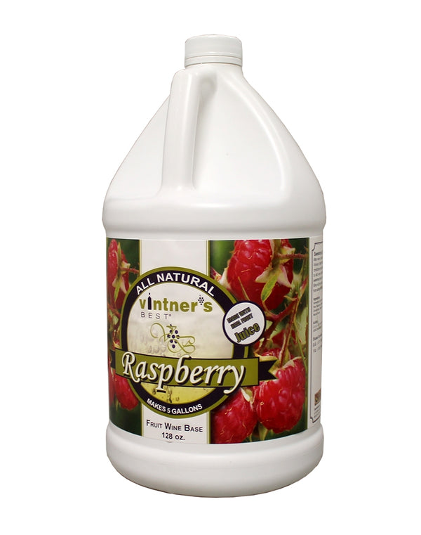 128-ounce jug of Vintner's Best® Raspberry Fruit Wine Base
