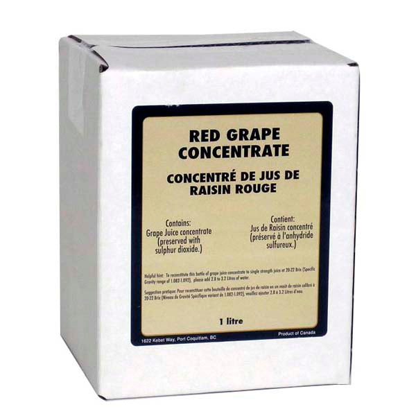1-liter box of Winexpert™ Red Grape Concentrate