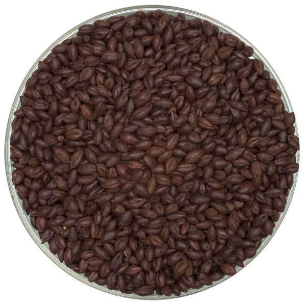 Simpson's English Black Malt 600L in a display bowl